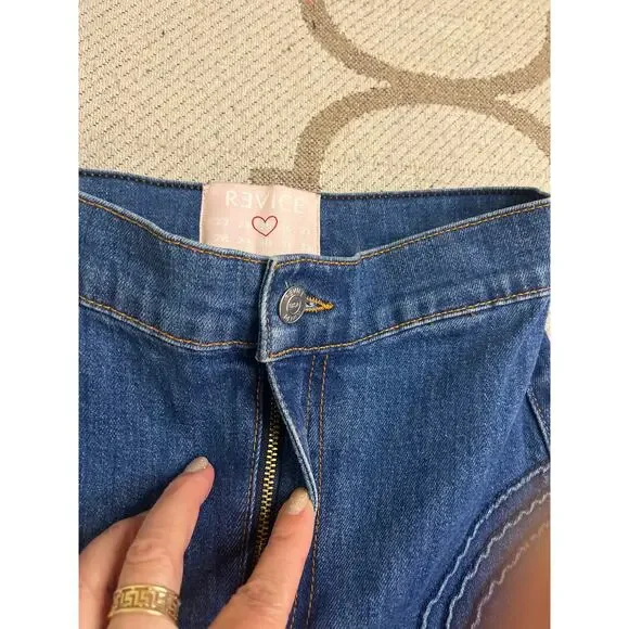 Revice Rollergirl Flares / Blue Clue Wash, size 25, MSRP $120 - Picture 10 of 16